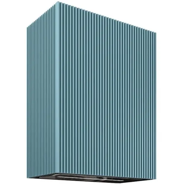 Globalo Hota decorativa GLOBALO LOWIO 60.1, integrata in dulap cu fronturi riflate BL/ OCEAN BLUE, clasa energetica A+, capacitate de absorbtie 720 mc/h, 4 trepte, Albastru marin