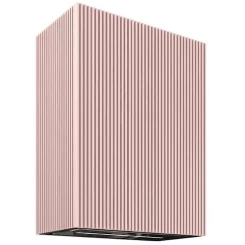 Globalo Hota decorativa GLOBALO LOWIO 60.1, integrata in dulap cu fronturi riflate BL/ Velvet Rose, clasa energetica A+, capacitate de absorbtie 720 mc/h, 4 trepte, Roz pastel