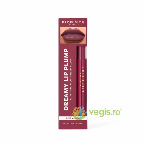 Gloss Hranitor cu Efect Volumizant Dreamy Lip Plump Nuanta Merlot 1.5g