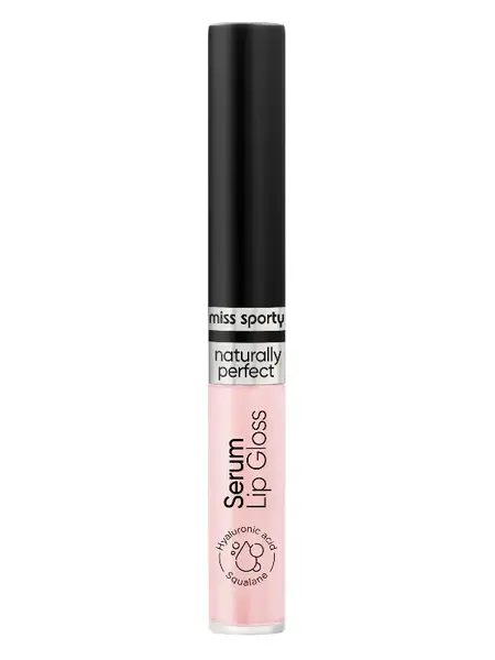 Gloss pentru buze Naturally Perfect Transparent Pink 30, 2.3ml, Miss Sporty