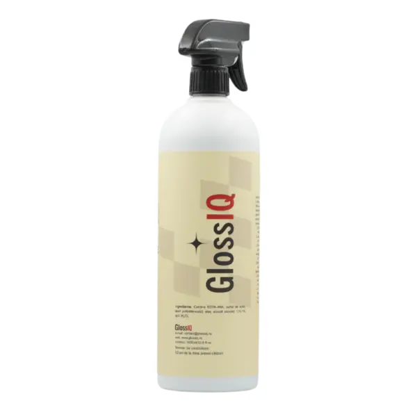 GlossIQ Bug Remover Spray Indepartare Insecte Auto 1000ml Chelatori Tensioactivi