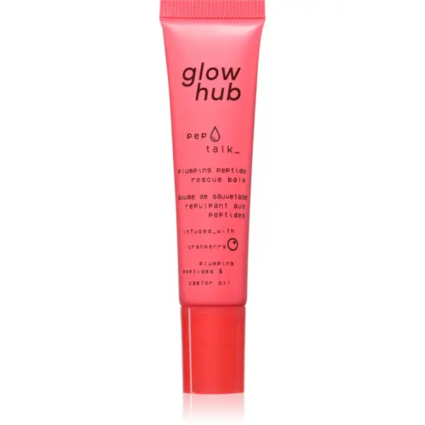 Glow Hub Plumping Peptide balsam de buze reparator cu efect de hidratare 15 ml