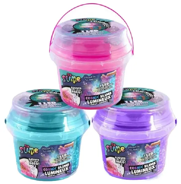 Glowing Space Slam Canal Toys - Într-o găleată, sortiment