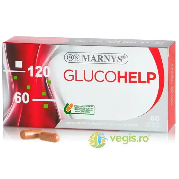 Glucohelp - Controlul Glicemiei si Diabet 60cps