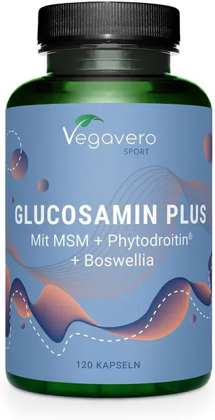 Glucosamin Plus, 120 capsule, Vegavero