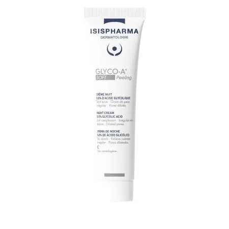Glyco-A Soft Peeling – Crema de Noapte cu 5.5% Acid Glicolic 30ml, IsisPharma