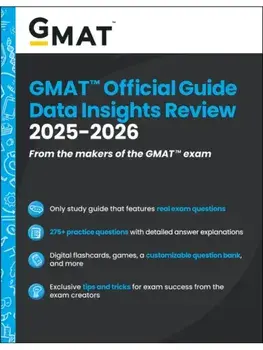 GMAT Official Guide Data Insights Review 2025-2026. Book + Online Question Bank, Paperback/GMAC (Graduate Management Admission Council)