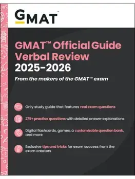GMAT Official Guide Verbal Review 2025-2026. Book + Online Question Bank, Paperback/GMAC (Graduate Management Admission Council)