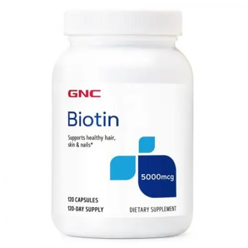 GNC Biotin 5000mcg x 120 caps.289415 Zephyr Labs