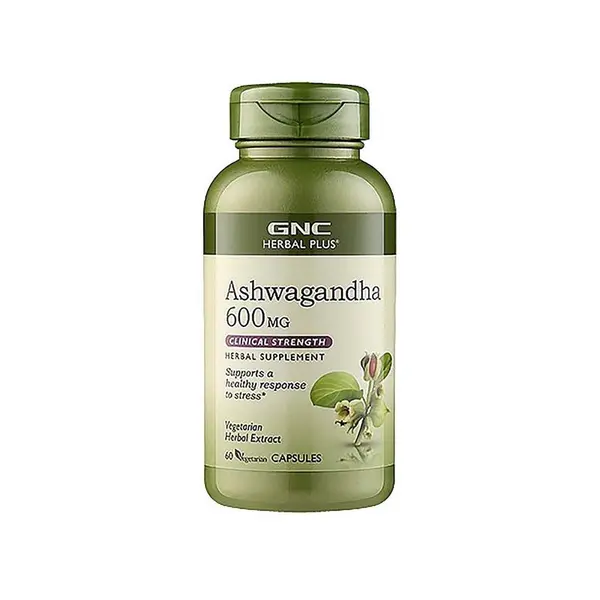 GNC Herbal Plus Ashwagandha 600 mg | 60 cps