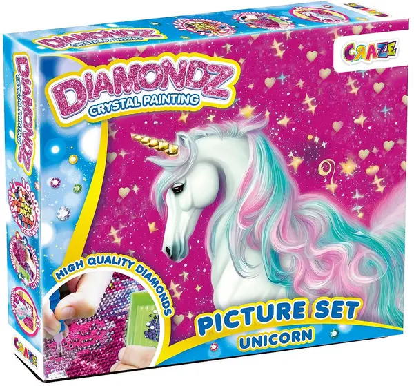 Goblen cu diamante Craze - Unicorn