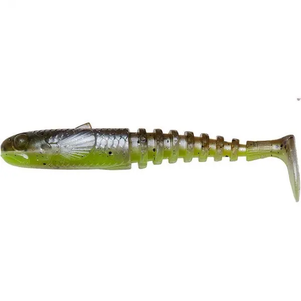 Gobster Shad 11.5cm 16g Green Pearl Yellow 5Buc
