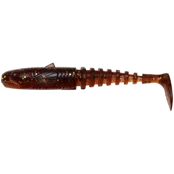 Gobster Shad 11.5cm 16g Motoroil UV 5Buc