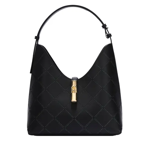 Goccia m hobo shoulder bag nero