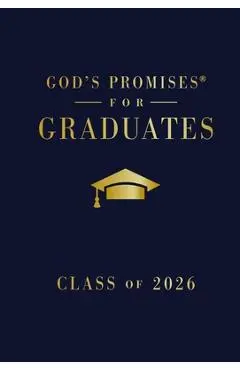 God's Promises for Graduates: Class of 2026 - Navy NKJV: New King James Version - Jack Countryman