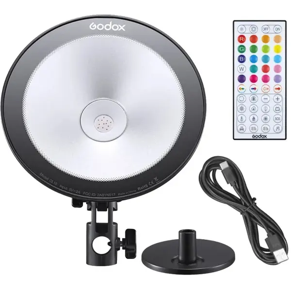 Godox Lampa LED Godox CL10 RGB pentru streaming