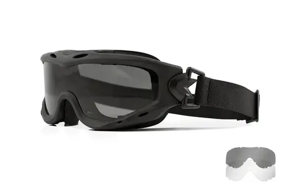 Goggles SPEAR set 2 lentile WILEY X - NEGRU