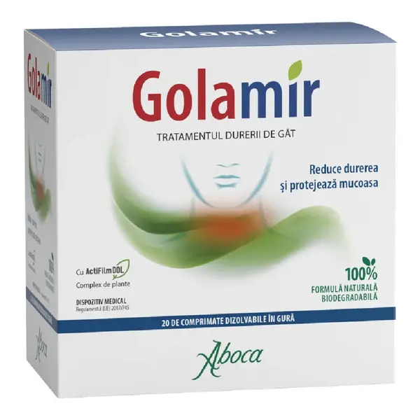 Golamir Comprimate orosolubile, 20 comprimate, Aboca