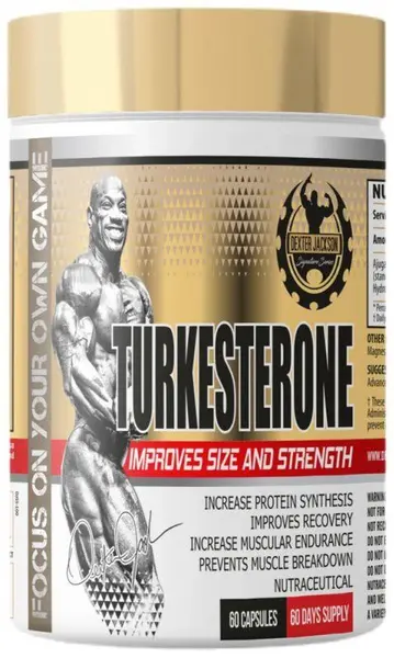 Gold Series Turkesterone, 500 mg, 60 capsule, Dexter Jackson Signature Series