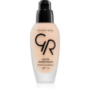 Golden Rose Satin Smoothing fard lichid de lunga durata SPF 15