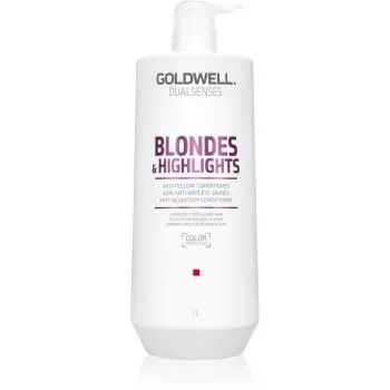 Goldwell Dualsenses Blondes & Highlights balsam pentru păr blond neutralizeaza tonurile de galben