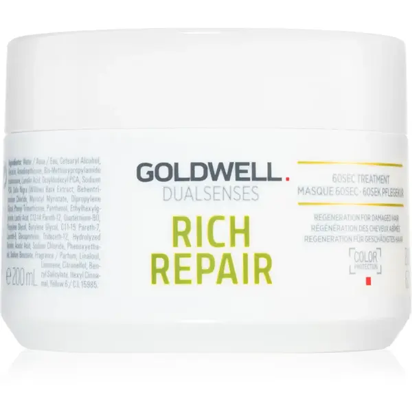 Goldwell Dualsenses Rich Repair masca pentru păr uscat și deteriorat 200 ml