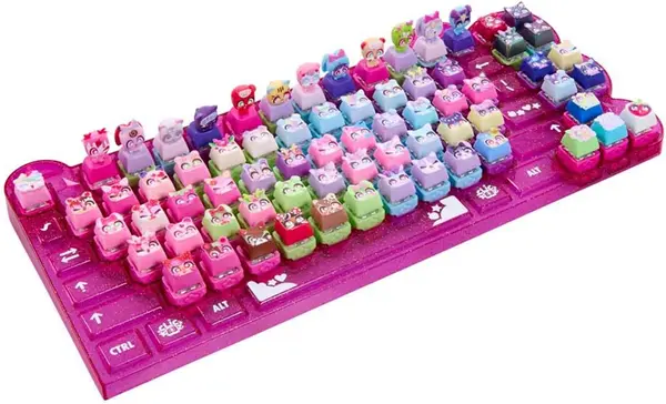 Goliath Clickeez Taste Decorative - Tastatură cu Cifre, 15 Bucăți
