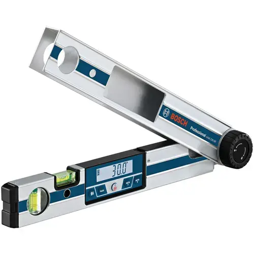 Goniometru digital Bosch Professional GAM 220 MF, 0-220° domeniu masurare, 40 cm lungime picior, ± 0.1° precizie unghi