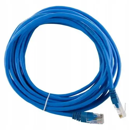Goobay Cablu UTP Goobay, cat5e, patch cord, 5m, albastru