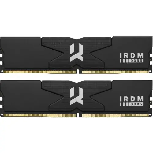 GOODRAM Kit Memorie Goodram IRDM Black Intel XMP 3.0/AMD EXPO, 32GB, DDR5-6800MHz, CL34, Dual Channel