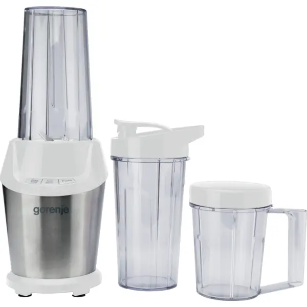 Gorenje Blender, Gorenje, BN1000E, 2 niveluri, 0.75l, 20000 rpm, 1000W, Alb