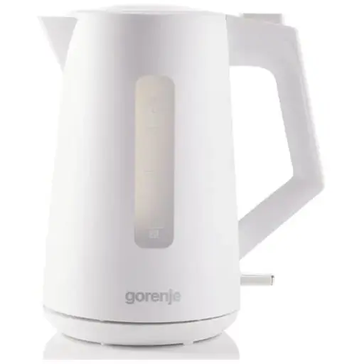 Gorenje Fierbator Electric Gorenje K17OPW 2200W 1,7L, fara fir, tehnologie Strix, Alb