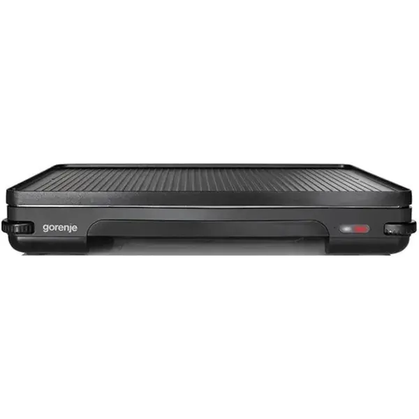 Gorenje Gratar electric Gorenje TG2000LCB, 2000 W, Placi Anti-aderente reversibile si detasabile, Negru