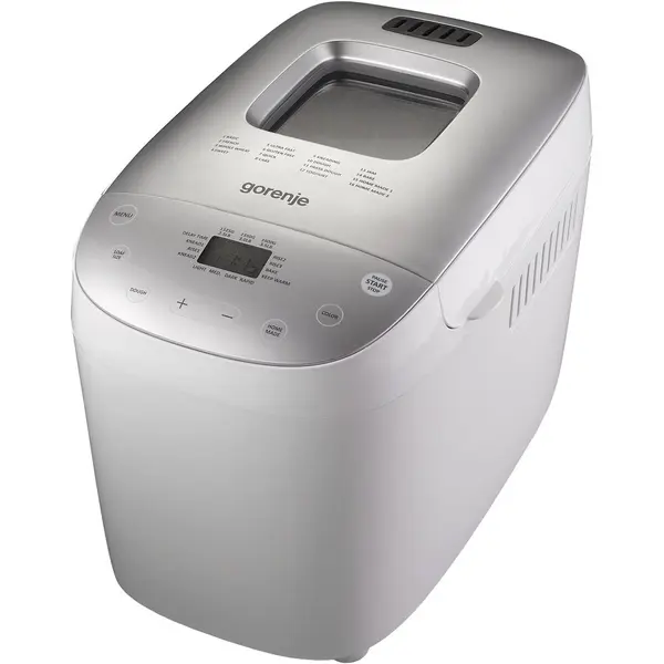 Gorenje Masina de paine Gorenje BM1600WG, 850W, 1125-1600 g, 16 programe, Argintiu
