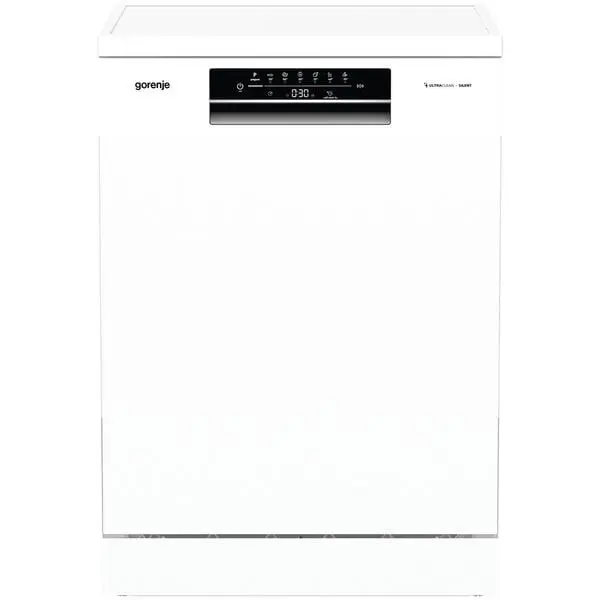 Gorenje Masina de Spalat Vase Independenta GORENJE GS642E90W, 13 Seturi, 6 Programe, 60 cm, Clasa E, Alb