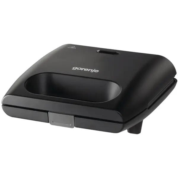 Gorenje Sandwich maker, Gorenje SM701GCB, 700 W, negru, placi tip grill antiaderente