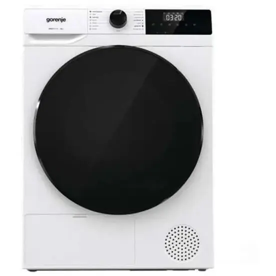 Gorenje Uscator de rufe Gorenje DHNA93, 9 kg, clasa A+++, pompa de caldura, 15 programe, Alb