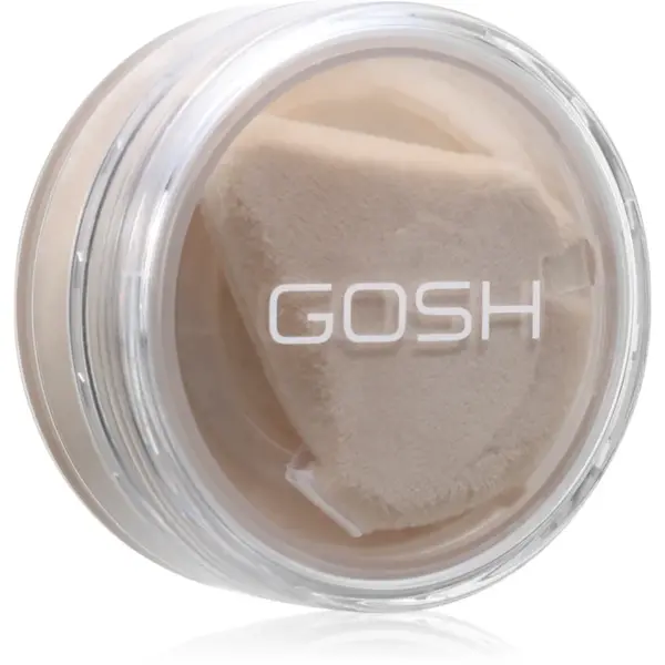 GOSH COPENHAGEN Bake N Set pudra culoare 002 Soft Yellow 15 g