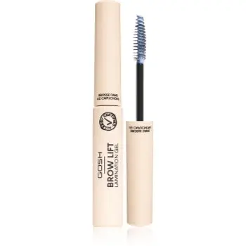 GOSH COPENHAGEN Brow Lift gel pentru sprancene perie 2 in 1
