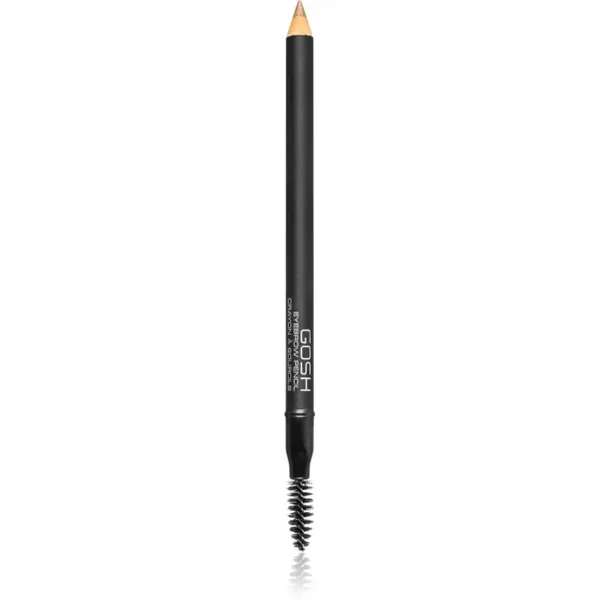 GOSH COPENHAGEN Eyebrow creion pentru sprancene cu pensula culoare 01 Brown 1.2 g