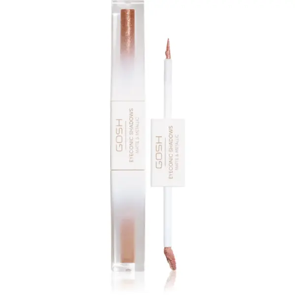 GOSH COPENHAGEN Eyeconic Shadows lichid fard ochi 2 in 1 culoare 004 Classy 1.5 ml