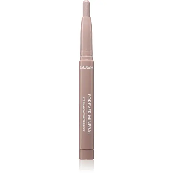 GOSH COPENHAGEN Forever Mineral Shimmer umbre de pleoape cu sclipici in creion culoare 007 Silver Rose 1.4 g