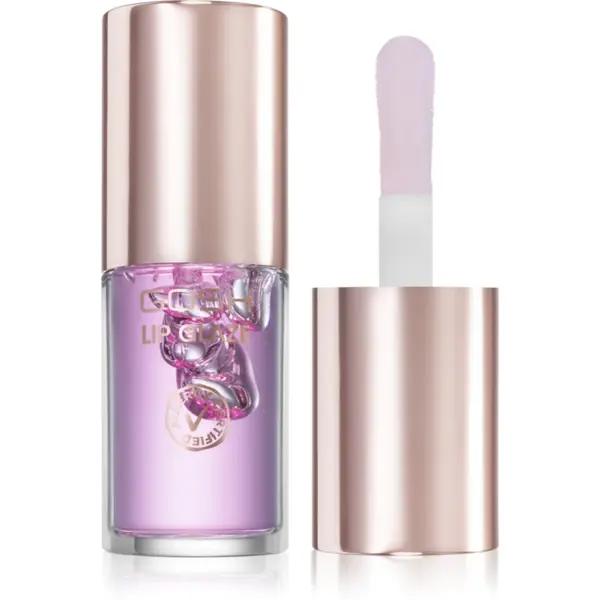 GOSH COPENHAGEN Lip Glaze lip gloss culoare 001 Shocking Pink 5.5 ml