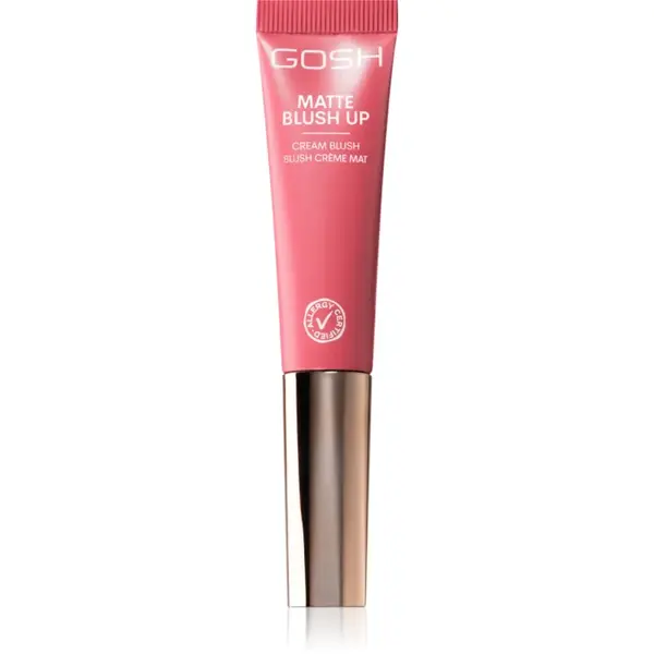GOSH COPENHAGEN Matte Blush Up fard de obraz lichid cu efect matifiant culoare 003 Cherry Berry 14 ml