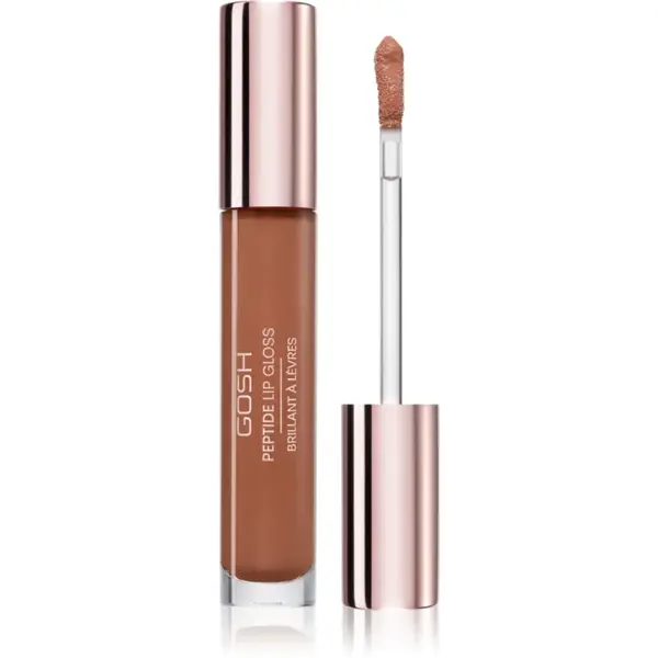 GOSH COPENHAGEN Peptide Lip Gloss lip gloss cu peptide culoare 007 Chocolate Mousse 7 ml
