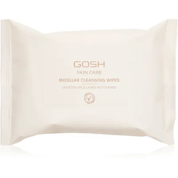 GOSH COPENHAGEN Skin Care Micellar Servetele demachiante 25 buc