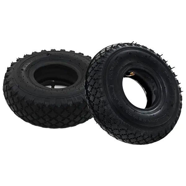 Gossi 2 cauciucuri si 2 tuburi interioare, 3.00-4 260x85, carucior