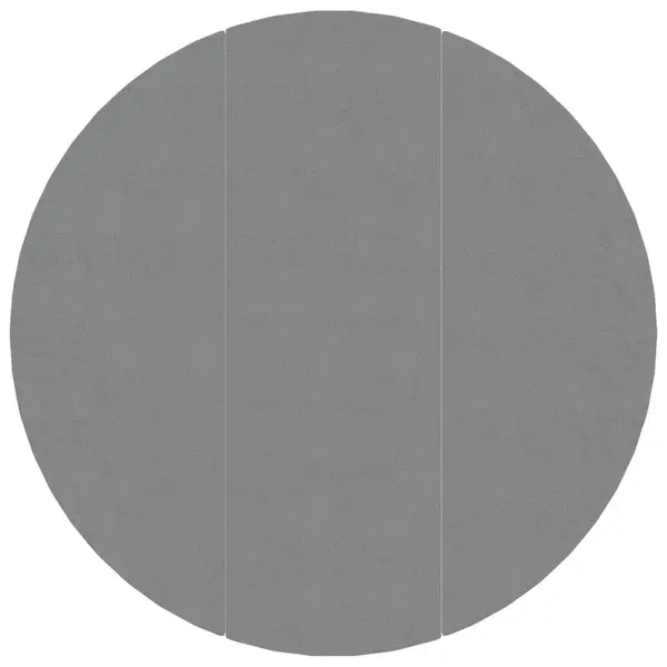 Gossi acoperire geotextil piscina, gri deschis, Ø396 cm, poliester