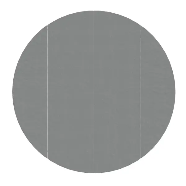 Gossi acoperire geotextil piscina, gri deschis, Ø458 cm, poliester