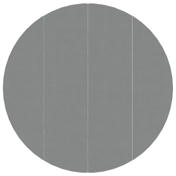 Gossi acoperire geotextil piscina, gri deschis, Ø500 cm, poliester